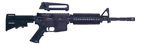 Figure 2-10. M4/M4A1 carbine with standard handguards installed.